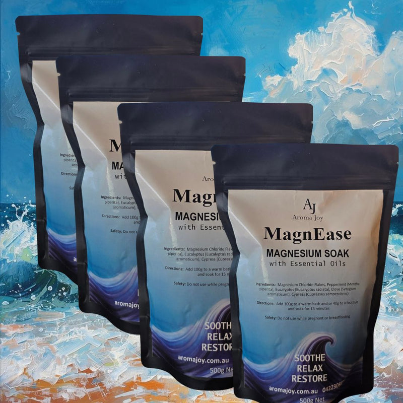 MAGNESIUM SOAK 500G DOUBLE DUO (4 X 500G) - MagnEase*