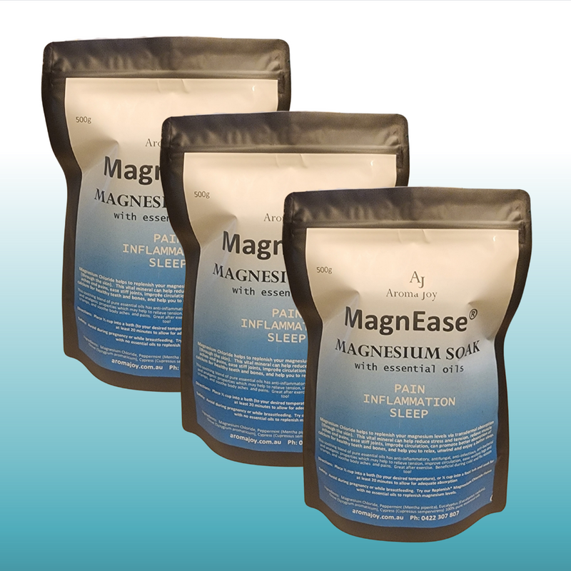 MAGNESIUM SOAK 500G TRIO (3 X 500G) - MagnEase*