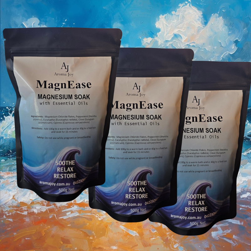 MagnEase Magnesium Soak 500g Trio (3 X 500g)