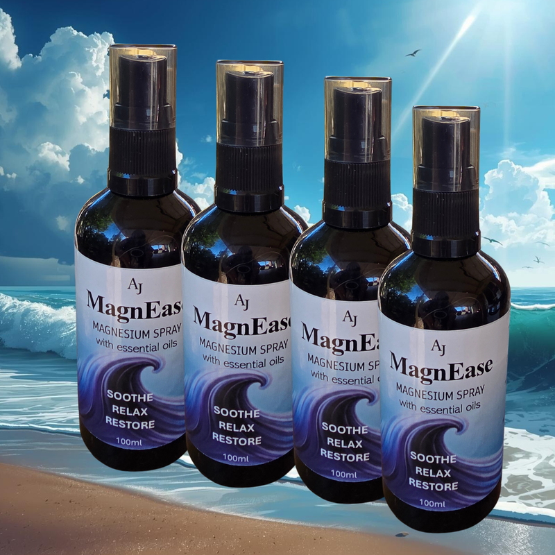 MagnEase Magnesium Spray Double Duo (4 x 100ml)